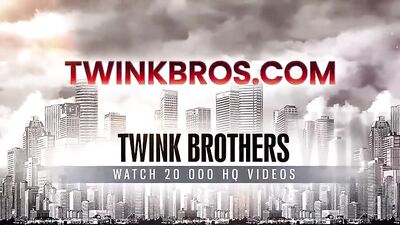 Young studs licking their big cocks!