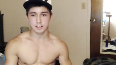Muscle Flexing Biceps: The Rock-Hard Webcam Experience!