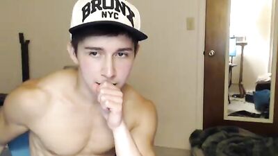 Muscle Flexing Biceps: The Rock-Hard Webcam Experience!