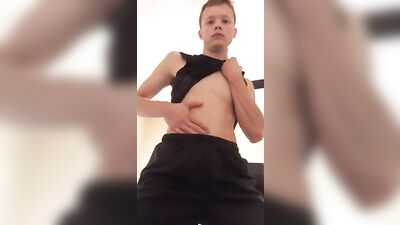 Young Twink Strips & Jerks for Web-Cam Pleasure