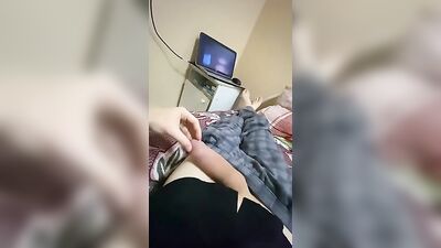 Young and Smooth - Webcam Twink Cutie in Bed!