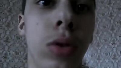 Young Stallion Sucks & Jerks Off - Cum Shot Foot Fetish Fun!