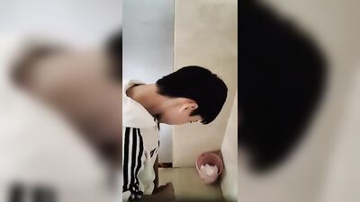 Gangbang: Young Students Get Fucked in the Toilet!