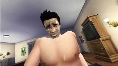 Ways to pay the rent: Bareback Frat Boys Muscle Cum!