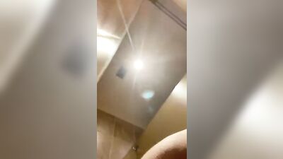 Gay Porn Public Bathroom Cumshot Fun!