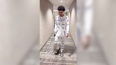 Big Black Cock Meets Skinny Straight Boy!