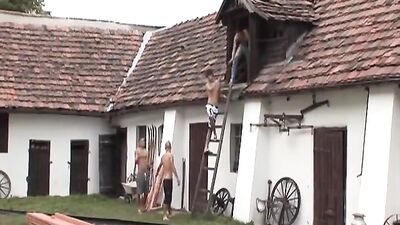 Bareback Blowjob Orgy: Uncut Twinks Cum Outdoors!