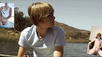 The Twinks First Vacation without Parents - Blond Boys Nude and Oral Adventures!