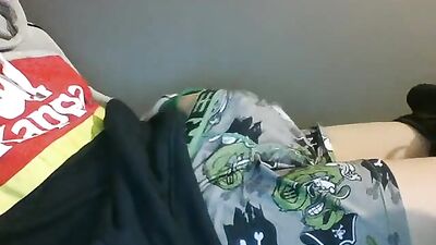 Cum on Cam: Handsome Selfie Blonde Solo