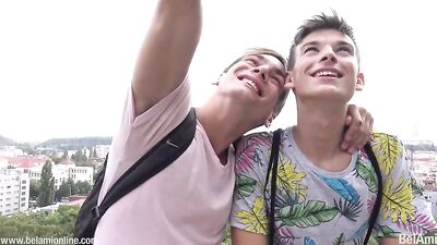 Exploring new sexual boundaries with twinks and their boyfriends! Handjobs, oral, bareback action showcased in this gay porn video!