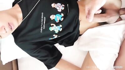 Young Thai Twink Has Unprotected Sex with Friends in the City!