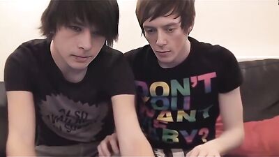 Passionate Tattoo Twink Couple with Anal Action - AI Enhanced Revealed