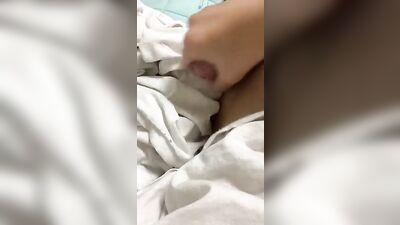 Mums Bed: A Cumshot Amateur Adventure!