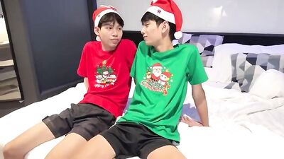 Gay Porn Videos - Thai Christmas Boys Bareback Fun!