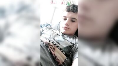 Young Hunk Cumming in Gay Porn Action - [OCF-GBT][0005] Cute boy wank and cum