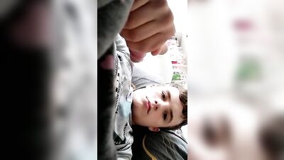 Young Hunk Cumming in Gay Porn Action - [OCF-GBT][0005] Cute boy wank and cum