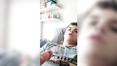 Young Hunk Cumming in Gay Porn Action - [OCF-GBT][0005] Cute boy wank and cum