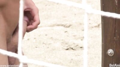 Ultimate Fitness Session with Blonde Cutie and His Big Dick