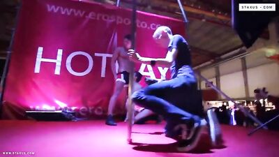 Gangbang Twink Threesome: Hardcore Sex Show on Cam Tube!