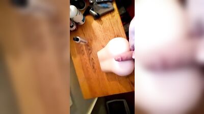 Codys Fake Pussy Toy Fucking Adventure