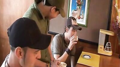 Gay Porn Bareback Trios - Latin Cutie Big Uncut Cocks