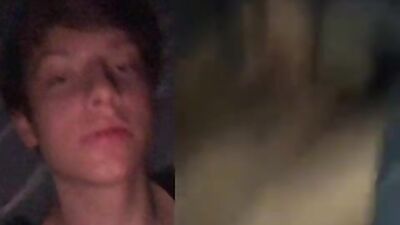 Dnz twink shows big dick on snapchat