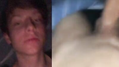 Dnz twink shows big dick on snapchat