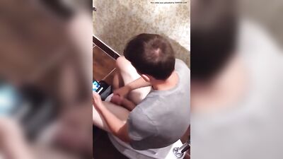 Teen Dream: Bathroom Encounters - Gay Porn Video - TEENAGER SNEAKS OFF TO BATHROOM TO WANk