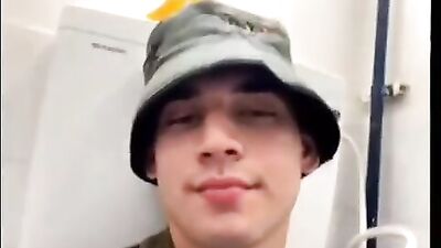 NAUGHTY SOLDIER Twink Porn - Hardcore Sex with Well-Endowed Soldier