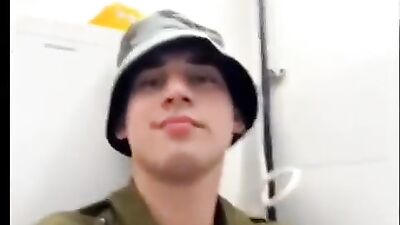 NAUGHTY SOLDIER Twink Porn - Hardcore Sex with Well-Endowed Soldier