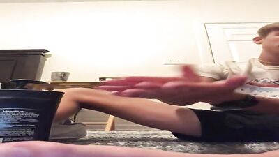 Gang Foot Worship: Hot Guys In Fetishistic Footplay!