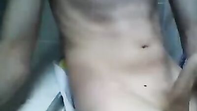 Shaved Univeristy Twink Jacking Off