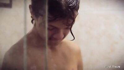 Young and Hairy Twink Gets Caught in the Shower! - Dnz Porn Video