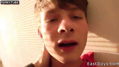 Sabian: Cute boy needs a helping hand to wank his cock