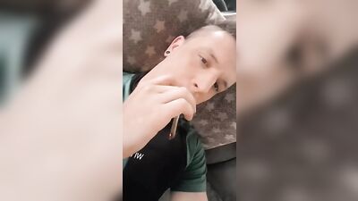 Stoner Bisexual Twink Dreams! - Jameafcdk Cumming Green with Fun Medical Solo Cuties