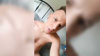 Stoner Bisexual Twink Dreams! - Jameafcdk Cumming Green with Fun Medical Solo Cuties