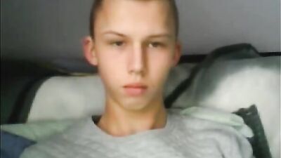 Self-love fantasy with the hottest blonde guy!