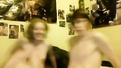 Hot Gay Teen Twosome: Cute Boy and Girl Get Down and Dirty