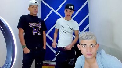 Grooving his Hot Cock for Fans