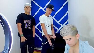 Grooving his Hot Cock for Fans