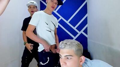 Grooving his Hot Cock for Fans