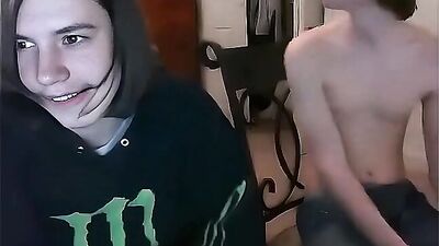 Two Frat Twinks Enhance Their AI Cam Show - Amature Cum Shots