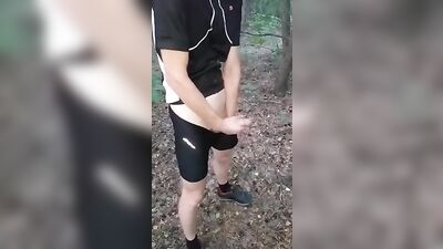 Forest Frenzy - The Ultimate Outdoor Jackoff Experience