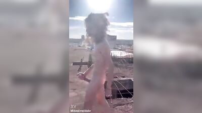 Stunningly Beautiful Twink Dazzles in Public Web-Cam Outdoor Sex Scene!