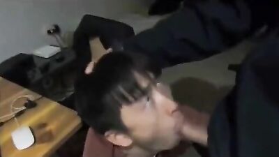 Asian Boy Blows Cum Oral Twink!