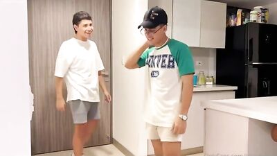 Gay Brazilian Bareback Boys Fun Porn Oral Cum in Butt Creampie