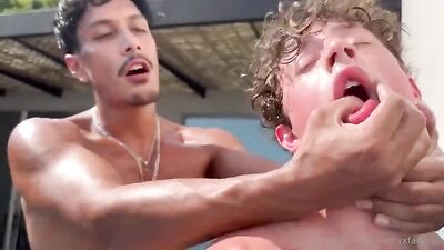 White Twinks Latino Butt Lube Adventure