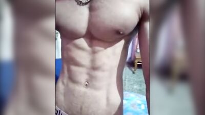 Gay Porn Video: Ripped Twink Solo Sex Experience!