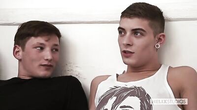 Camille Kenzos Sperm-Filled Adventure with Two Twink Lovers