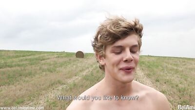 Olaf Yannis and Paul outside